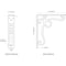 Ekena Millwork Orleans Wrought Iron Bracket, (Triple center brace), Antiqued Warm Silver 2"W x 10"D x 12"H BKTM02X10X12TOLAWS - alternate 8